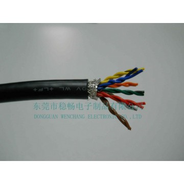 UL20841 TPE無鹵多芯屏蔽線