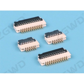 FFC&FPC連接器 0.5-H1.0掀蓋臥式