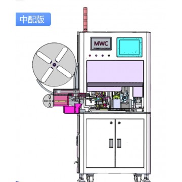 單頭半自動-防水栓三穿單伺服剝打機